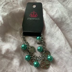 Green chain bracelet
